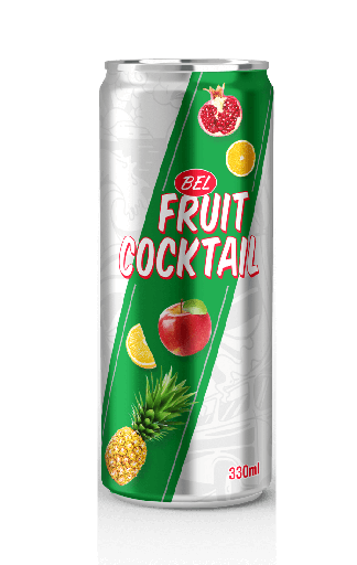 BEL FRUIT COCKTAIL CAN 330ML