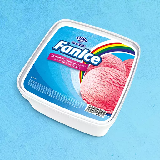 FANICE STRAWBERRY BOWL 2LT
