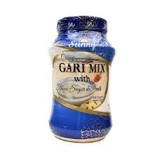 SUNNY GOLD GARI MIX WITH BROWN SUGAR BOTTLE 1KG