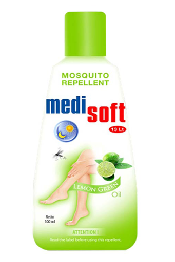 MEDISOFT MOSQUITO REPELLENT LEMON GREEN 100ML