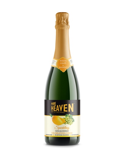 PURE HEAVEN SPARKLING WINE WHITE GRAPE & STRAWBERRY 750ML
