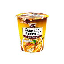 SAMYANG RAMEN BEEF YELLOW CUP 65G