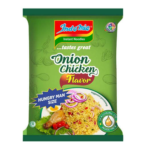 INDOMIE HUNGRY MAN CHICKEN FLAVOR 180G