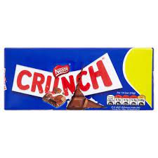 NESTLE CRUNCH MILK CHOCOLATE 100G