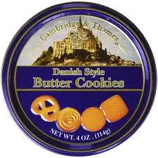 DANISH STYLE BUTTER COOKIES 340G